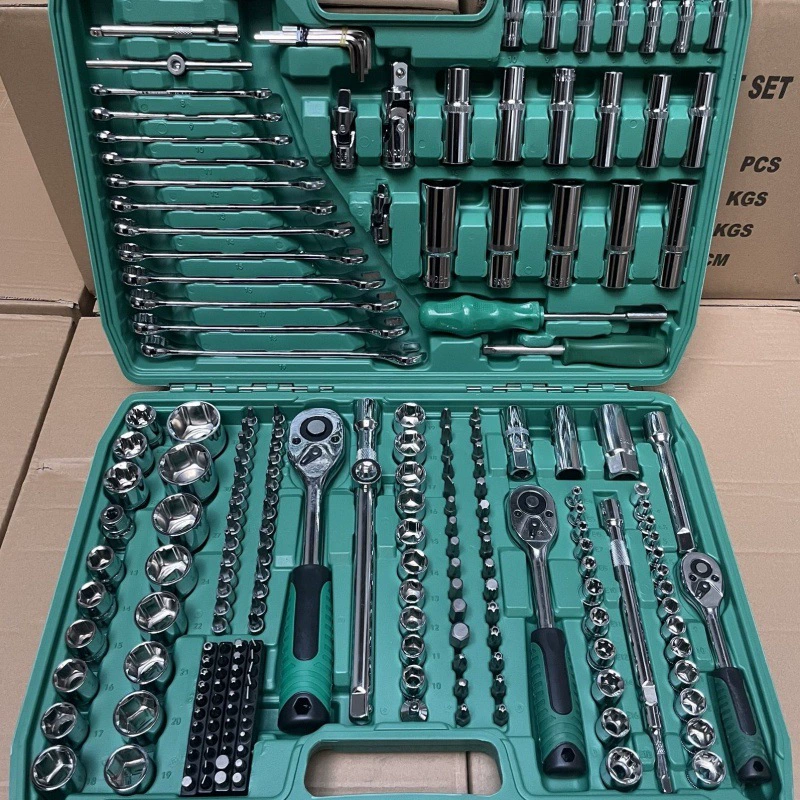 Tools set for repair, wrench, 150 pieces