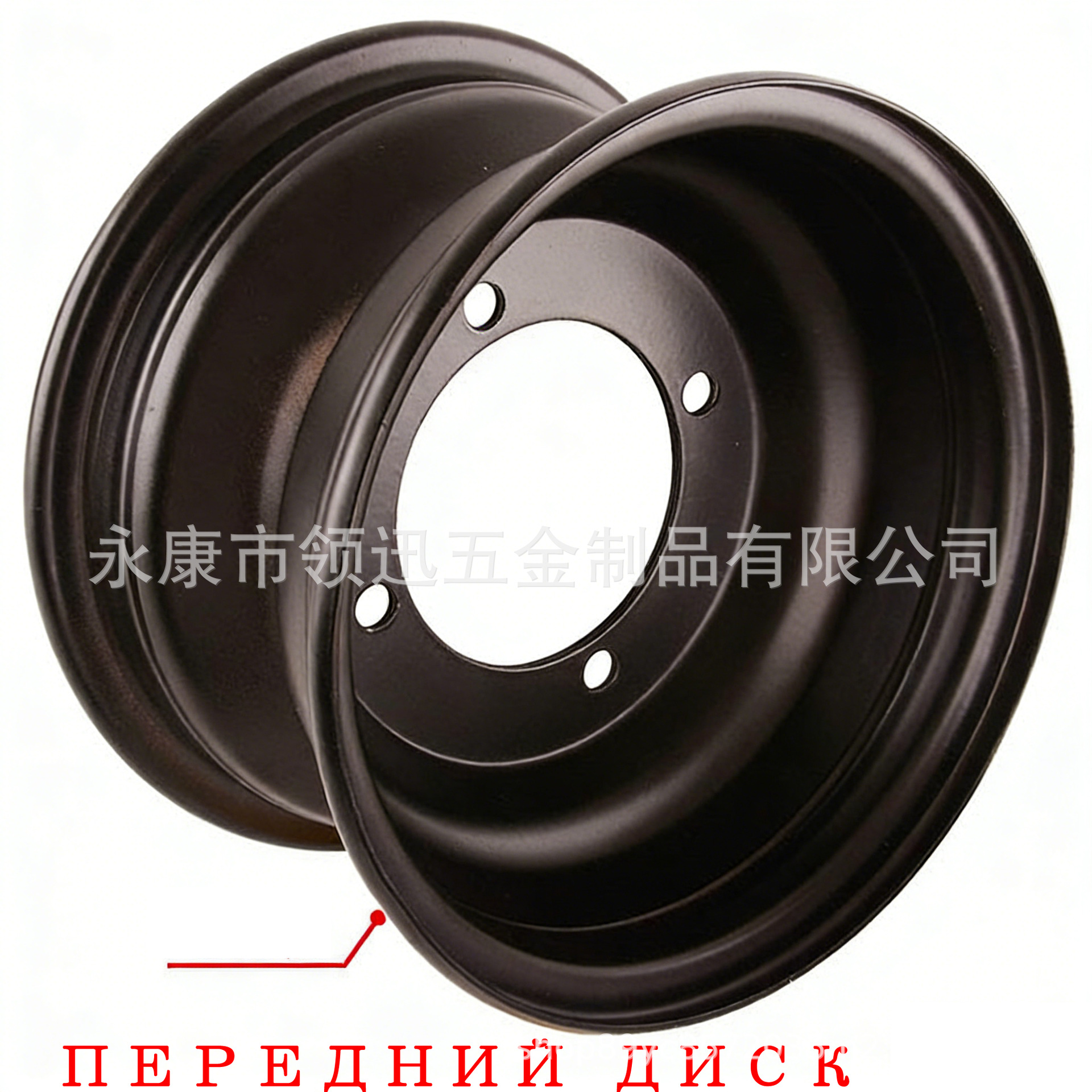 ATV 8inch front and rear wheel hub beach vehicle tires 19*7.00-8/18*9.5-8 tires with iron rims, 4-hole accessories