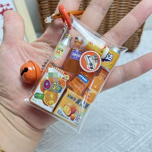 Japanese-style miniature gashapon bag student schoolbag pendant bag pendant mobile phone chain cartoon cute small pendant