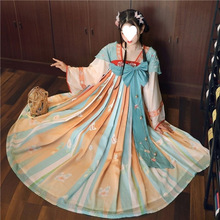 瑶瑶公主遇见神鹿王者荣耀联名学生元素汉服齐胸日常仙气连衣裙