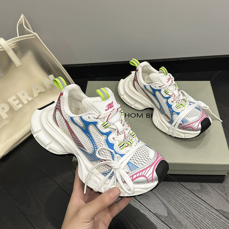 Кроссовки Dad Shoes (Париж) 3XL — ретро массивные унисекс кроссовки, повседневные спортивные платформы