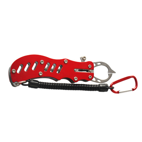 Aluminum alloy multi-functional fish control device does not hurt the fish, fish catcher, fish control pliers, control large objects, rope lure pliers