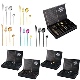 勺、调羹;刀叉勺套装;西餐餐具套装