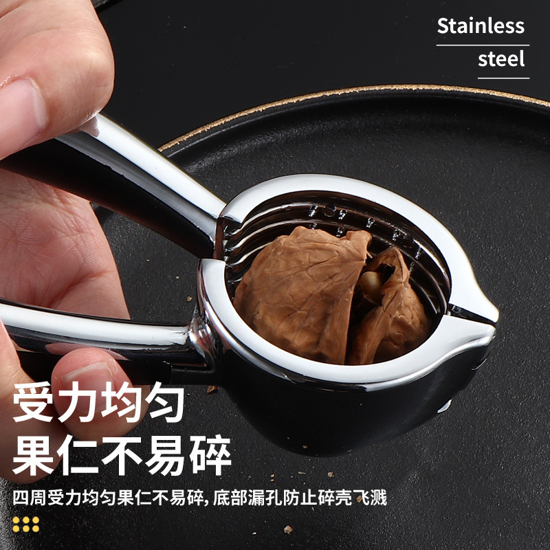 貝殻オープナー、漏斗型クルミクリップ、ナッツ食べる道具、貝殻オープナー、フルーツオープナー、ブラッドムール貝オープナー|undefined
