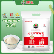 河套家用粉10kg 馒头饺子通用面粉无添加 直销天然小麦粉