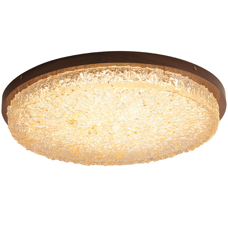 Luz de techo de dormitorio medieval 2026 retro lujoso romántico arte moderno dormitorio principal luminaria Zhongshan 686L