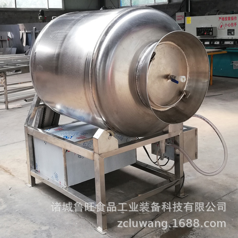 定制生产真空猪蹄腌制机 自动变频雪花鸡柳腌制搅拌机 真空滚揉机