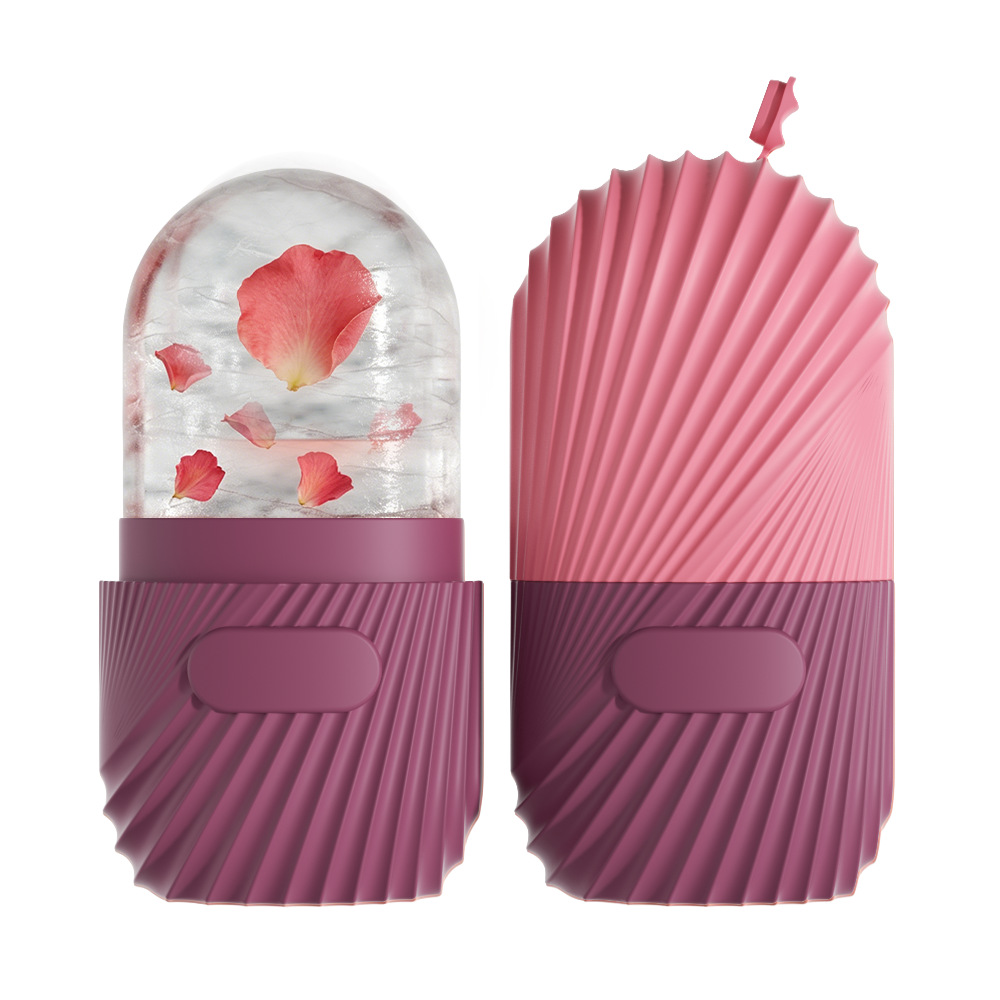 Silicone helado facial helado facial helado rodillo helado molde de masaje de belleza helado de silicona helado húmedo helado en stock