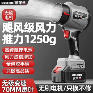 源头工厂吸吹一体机锂电无刷暴风机暴力四合一强力吹风机施工除尘