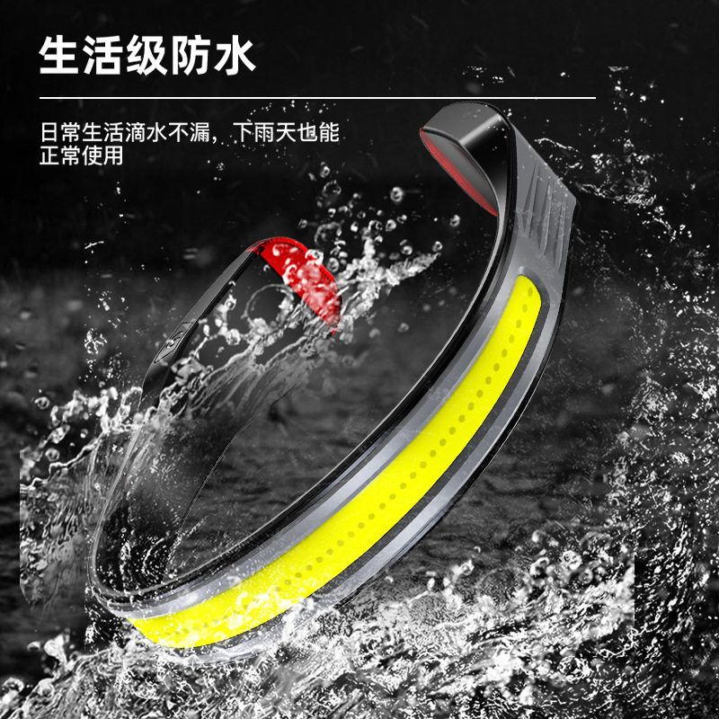 Nuevo al aire libre multi-funcional faro impermeable COB resaltar portátil Gran Reflector larga resistencia pesca Luz de marcha image 5