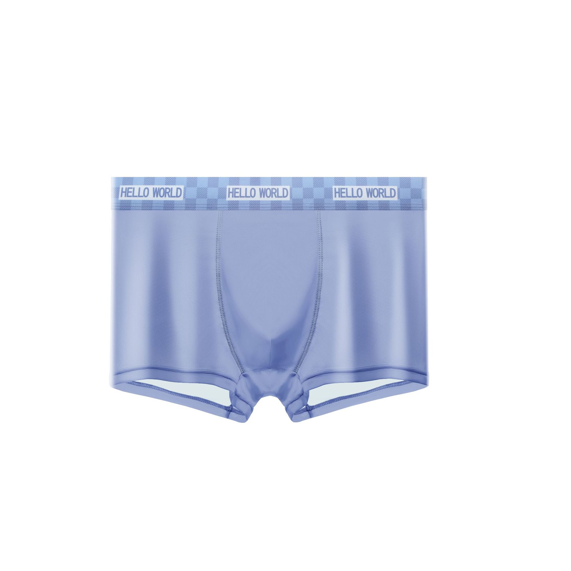 Ropa interior de los hombres del verano Delgado antibacteriano transpirable niños hielo seda Boxer shorts sin costuras juventud más tamaño ropa interior hombres
