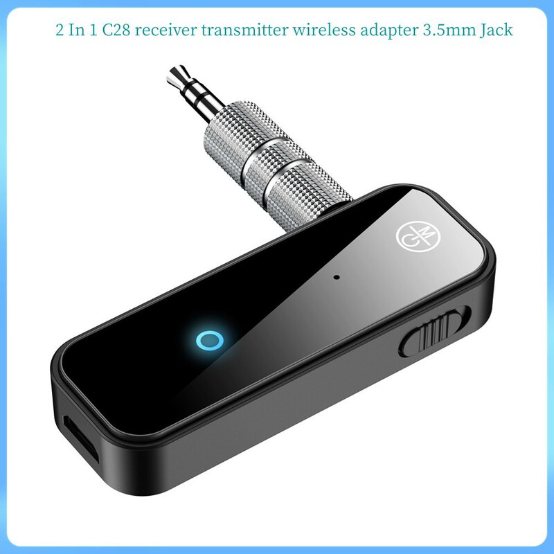 C28 2-in-1 Aux Bluetooth 5.0 Car Bluetooth Receiver USB Audio Adapter Converter Hands-Free Calling C28 2-in-1 Aux Bluetooth 5.0 Car Bluetooth Receiver USB Audio Adapter Converter Hands-Free Calling