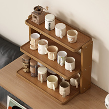 杯架置物架餐桌台面杯子收纳整理桌面茶杯水杯咖啡杯茶具展示架子