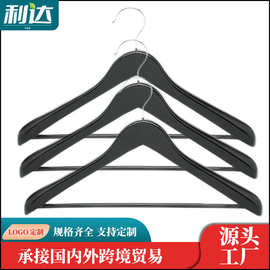 工厂直供实木衣架服装店酒店实木防滑衣撑男女装木质无痕衣撑LOGO