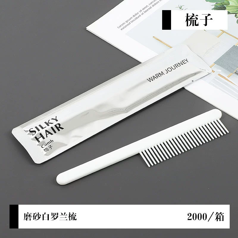 Disposable set for hotel, slippers, toothbrush, toothpaste