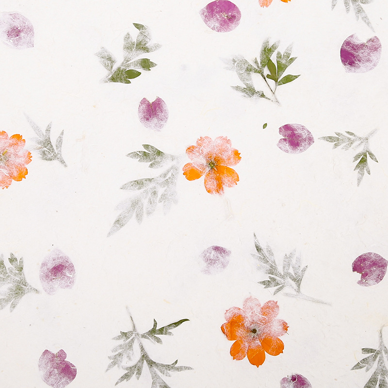 Flores desmenuzadas, pétalos reales, papel de envoltura de papel Dongba, papel de envoltura de flores, floristería de alta calidad, suministros, papel de envoltura de ramo