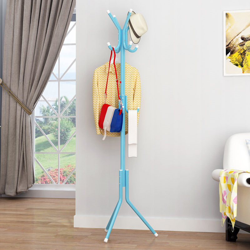 Ropa de árbol percha de sombrero de hierro forjado percha de piso multifuncional percha de ropa image 12