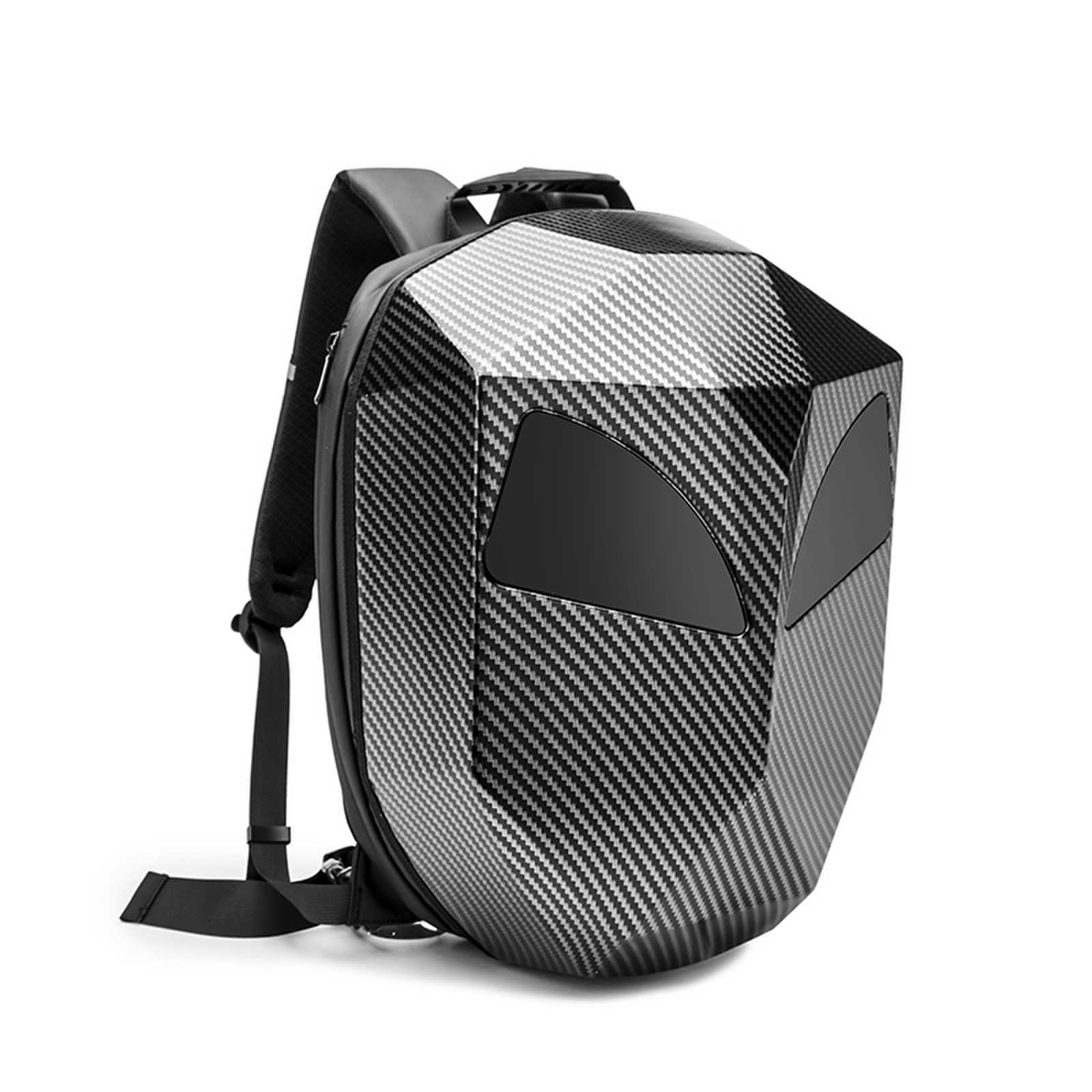 Bolsa de locomotora LED inteligente de 18 pulgadas Iron Man mochila de ciclismo bolsa de casco fresco material de nylon para PC