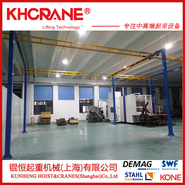 刚性组合自立式起重机 刚型轨道轻载起重机 刚型轨组合式悬挂吊车