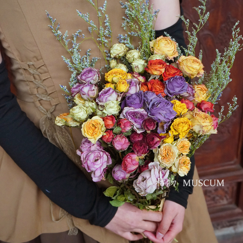 혼합 색상 버블 [무작위 색상 매칭, 인기 판매 권장 사항] 장미 50개 이상