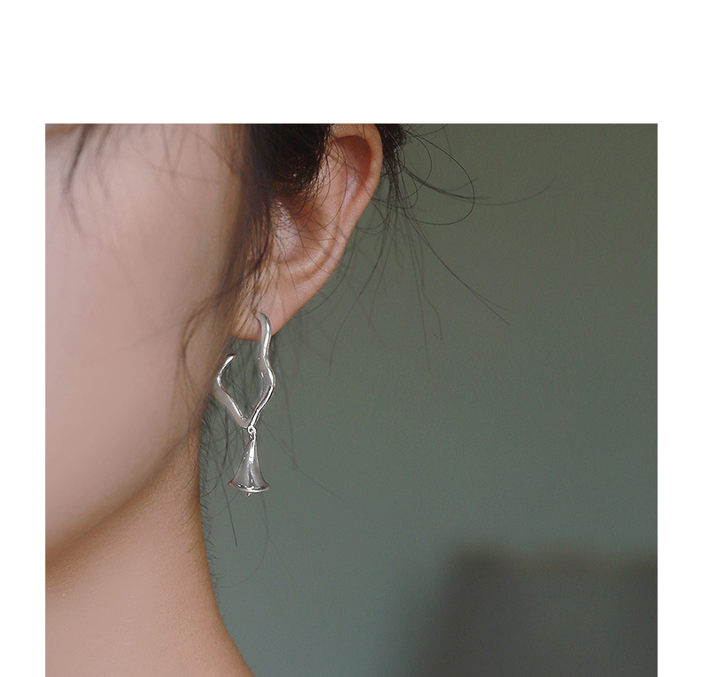 Boucles d'oreilles pendantes en argent sterling style japonais_voghion.com