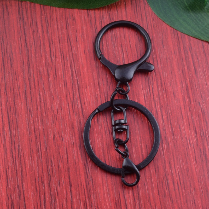 DIY おもちゃ人形ペンダントロブスターバックル 3 点セット 4 点セットカラーフラットサークルバックルキーホルダーキーリング|undefined