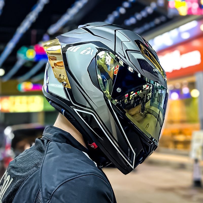 オートバイフルフェイスヘルメット 3c 認定オートバイヘルメットメンズオールシーズンカーボンファイバーキャップ 3c サイクリングヘルメット女性卸売|undefined