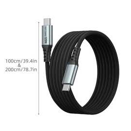 USB PD60W快充数据线铝合金模内成型支持安卓超极快充