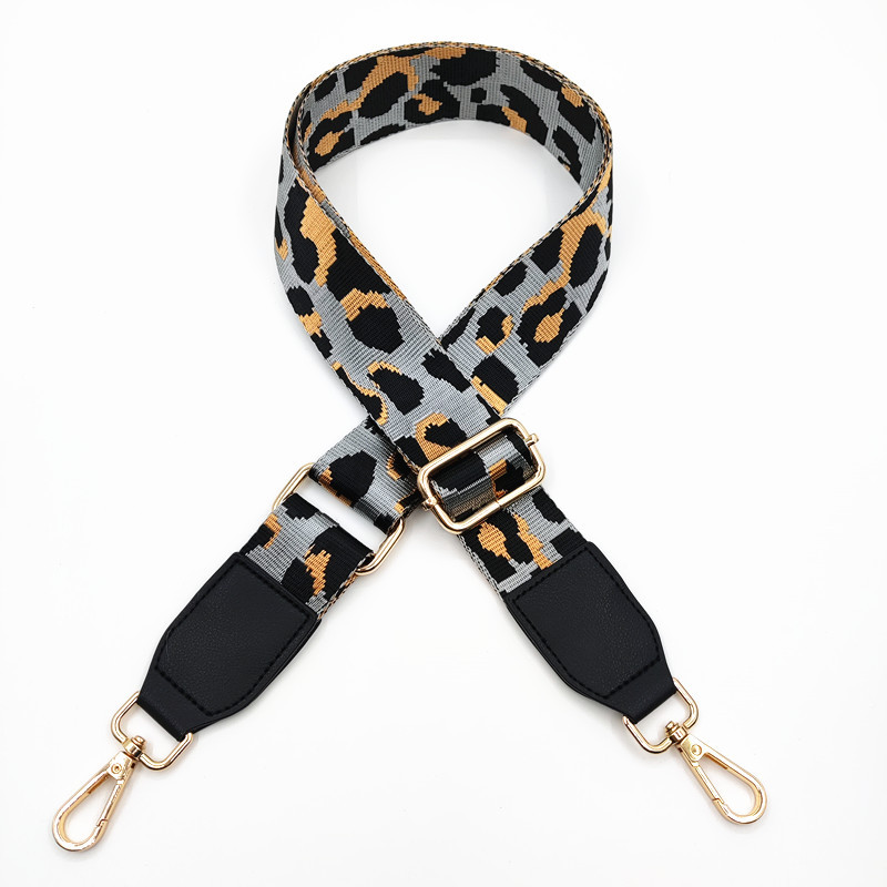 Polyester Leopard Bag Strap display picture 10