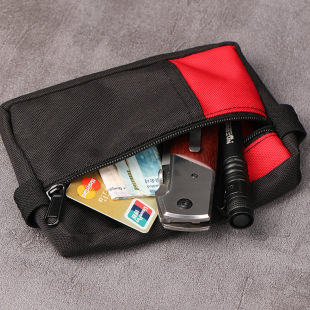 Outdoor Tactical Bag Men's Dec Tool Bag Double-Layer Shoulder Strap Small Hanging Bag Accessories Miscellaneous Bag Multi-Functional Waist Bag
