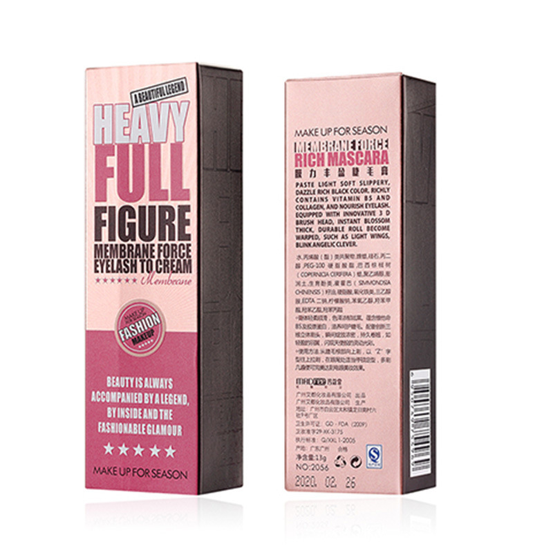 Dense curling mascara, Amazon, European style