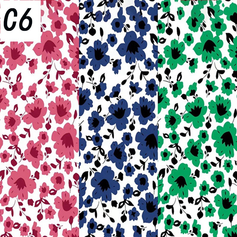 Camisas de moda suave sensación de impresión japonesa algodón tela impresa digital
