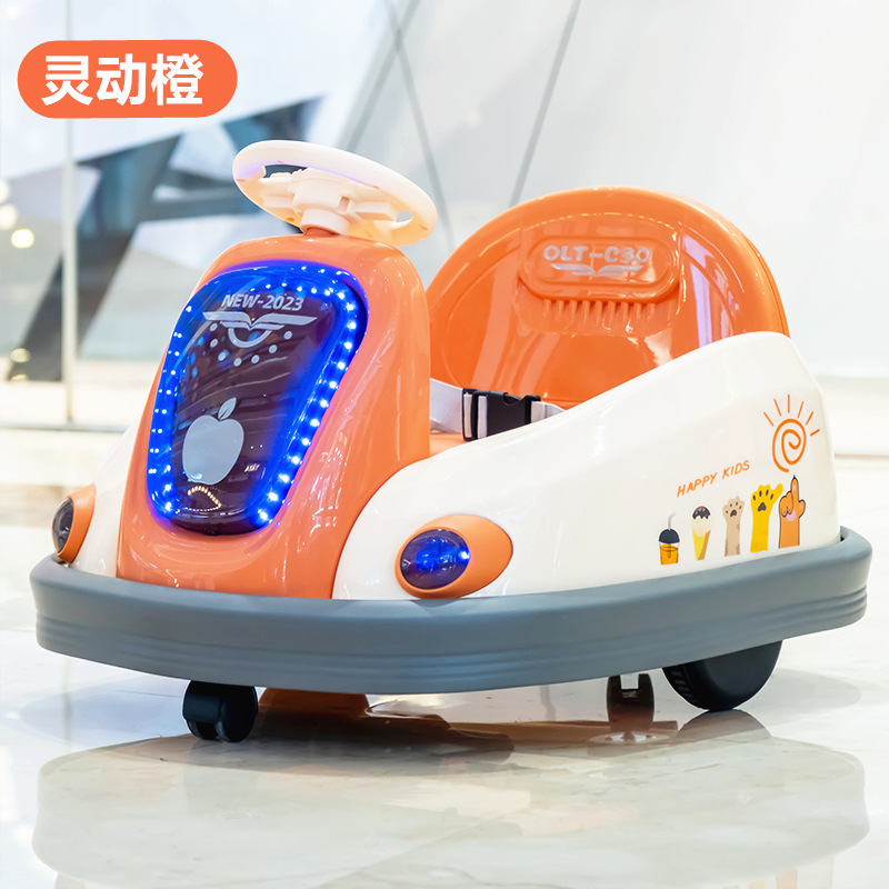 Fábrica nuevos niños coche eléctrico de parachoques coche de deriva recargable doble coche de juguete coche de control remoto Kart