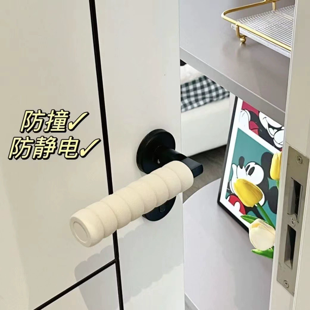 Антистатическая дверная ручка защита от столкновения Детская утолщенная дверная ручка защитная чехол для домашних дверных перчаток