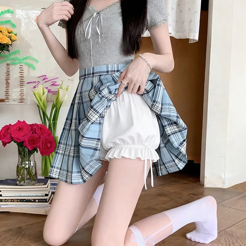 灯笼裤jk裙打底裤女宽松防走光冰丝薄款透气保险安全裤夏义乌批发