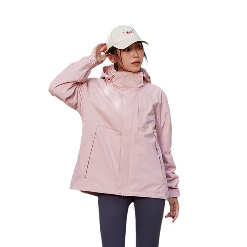 Urban outdoor travel jackets for men and women, waterproof and warm casual jackets for women, three-in-one jackets, work clothes