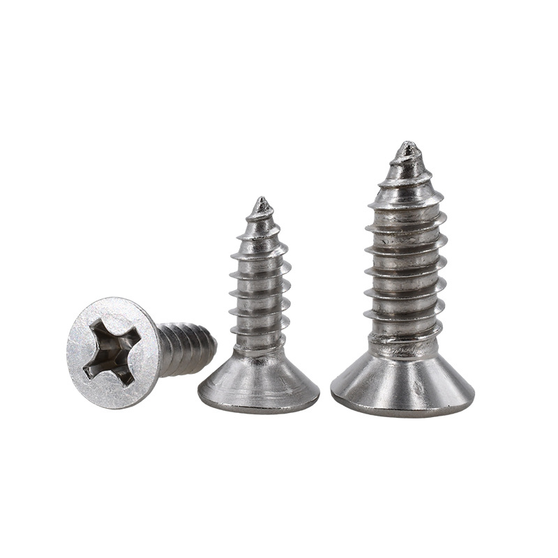 304 ステンレス鋼 KA クロス皿頭タッピンねじ m1m4 マイクロ平頭尖った家具ねじ 1.5m2m3