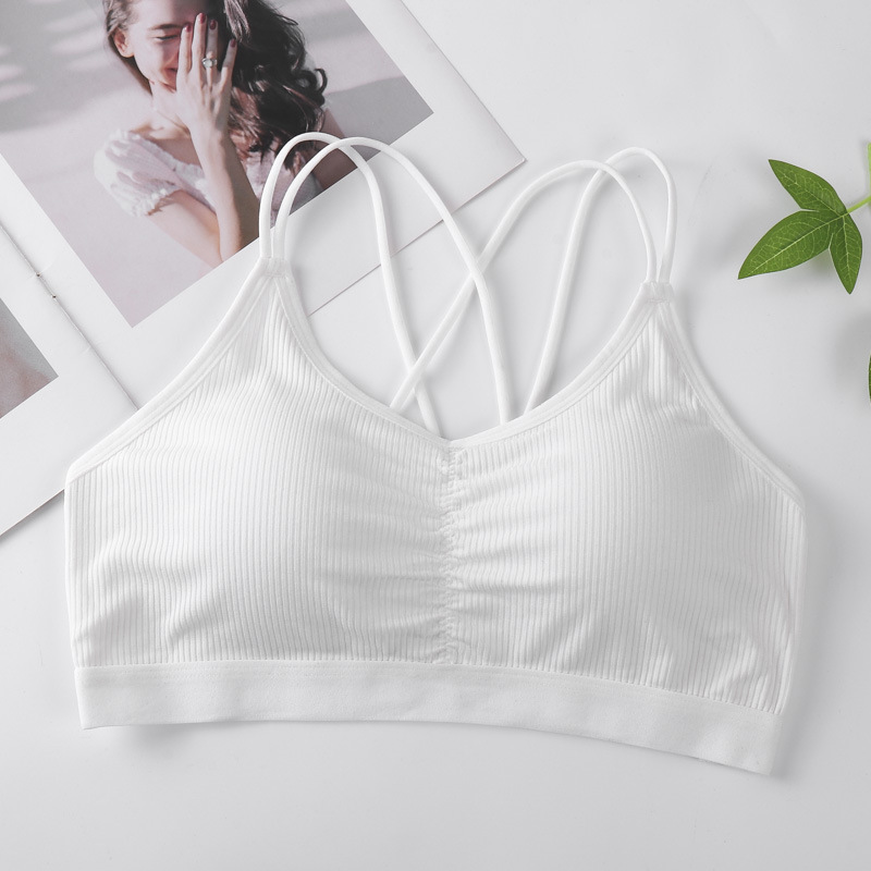 Transfronterizos europeos y estadounidenses sexy ropa interior de cinturón pecho pequeño delgado back bra para reunir ropa interior anti-caída al por mayor