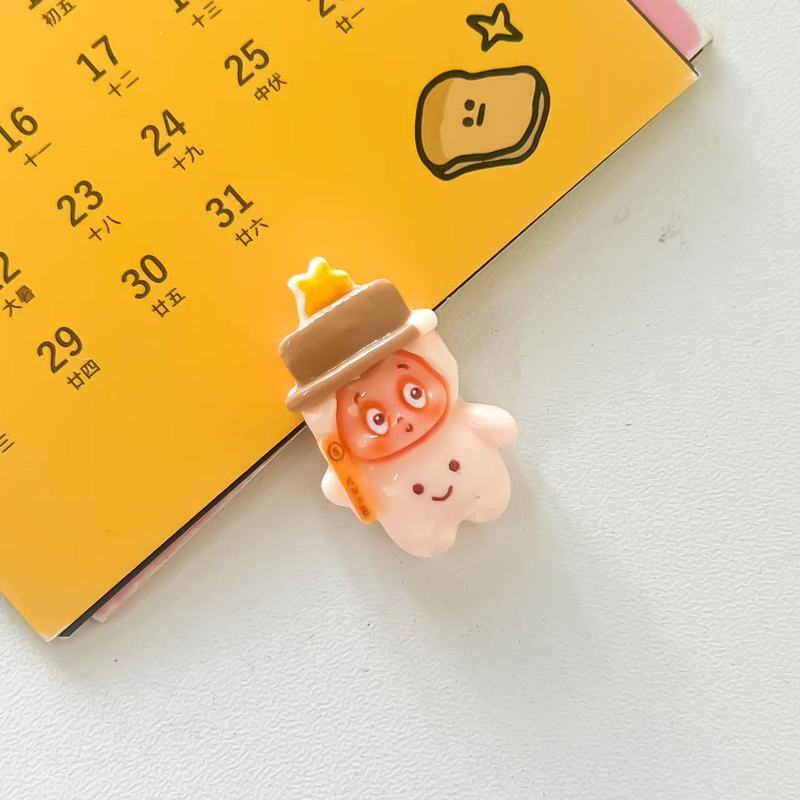小号星星人卡通手工diy树脂配件发夹手机壳钥匙扣冰箱贴饰品材料|undefined