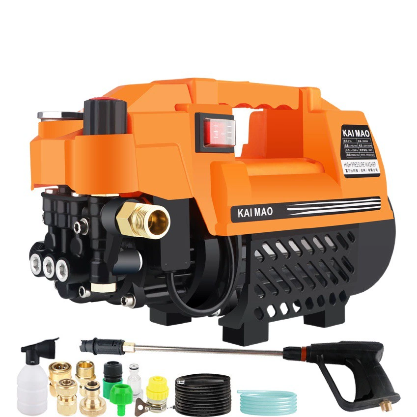 [Заводская Собственность] Новый бренд Kaimao с регулируемым давлением Бытовая стиральная машина Автомойка Насос автомойки
