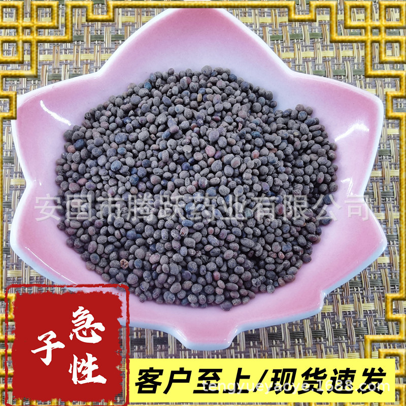 Dried Garden Balsam Seeds Ji Xing Zi 急性子 Impatiens balsamina Traditional Chinese Herb 500g Bag overview
