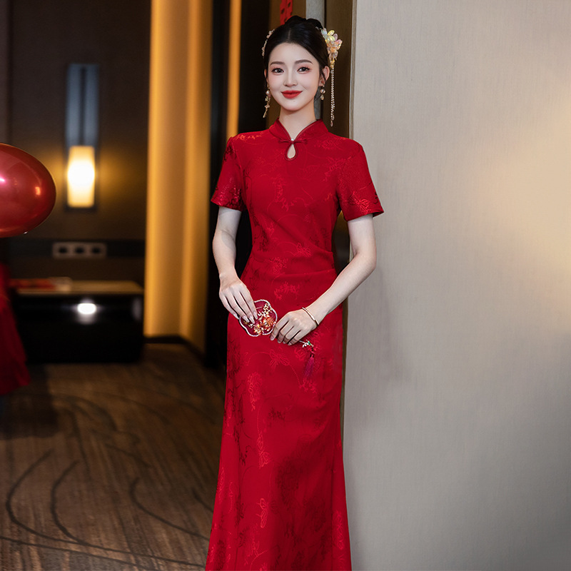 Burgundy short sleeves