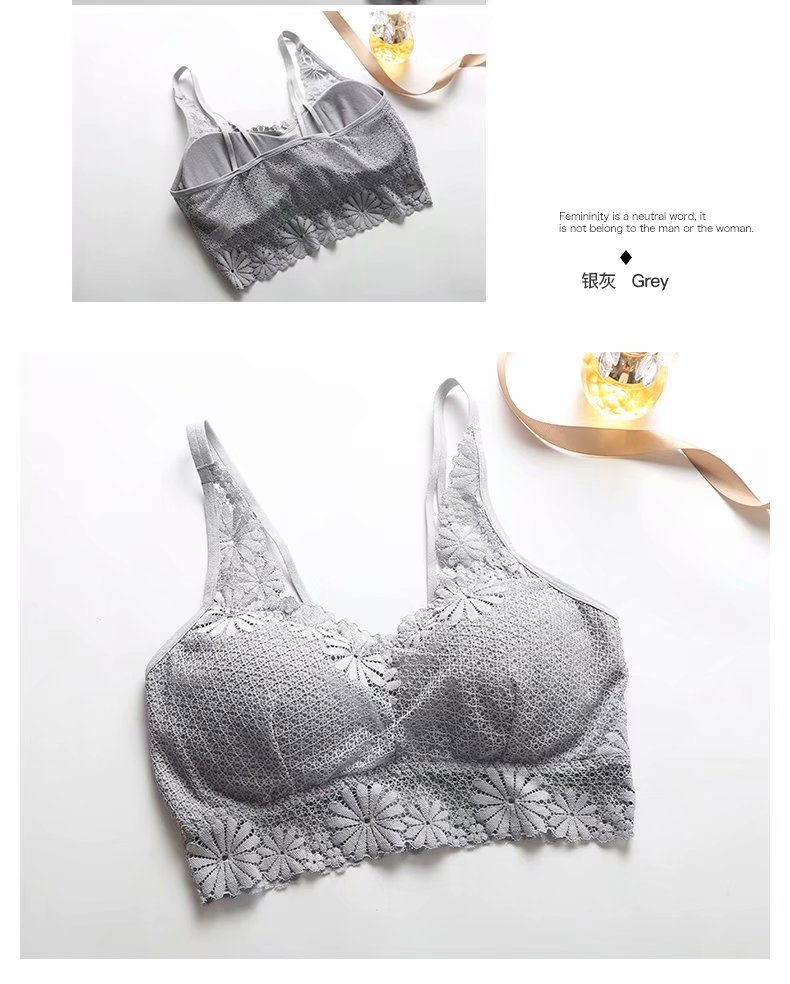 sexy lace non-wired bra  NSAM39614