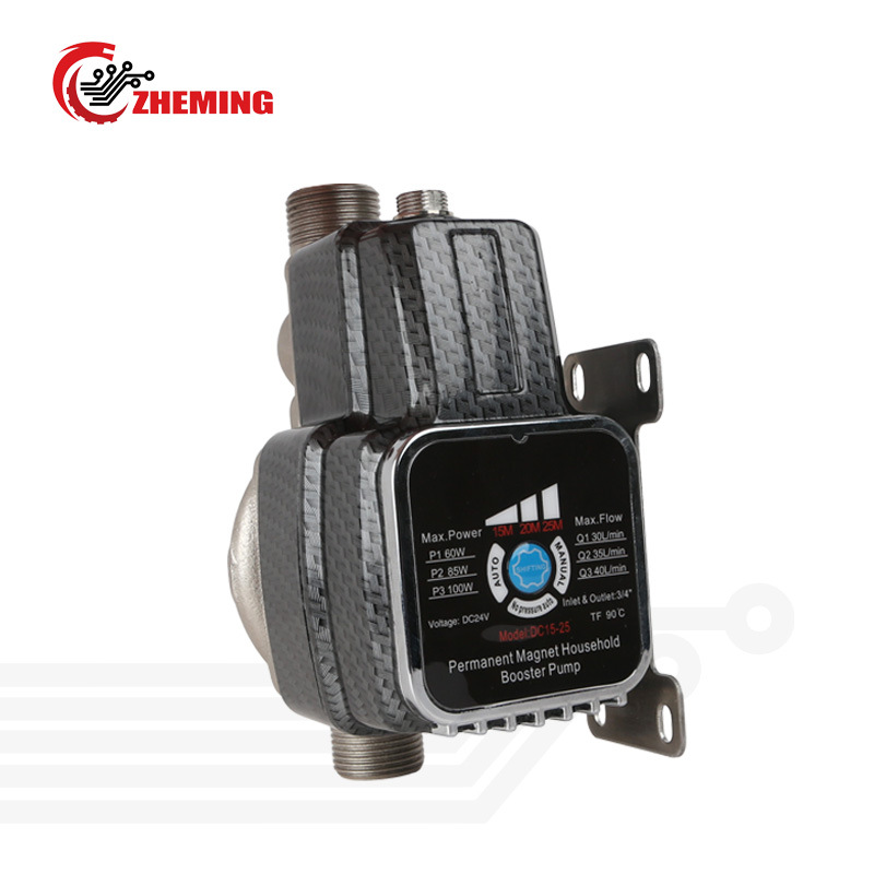 直流永磁增压泵24v高扬程大流量管道热水器增压泵DC booster pump
