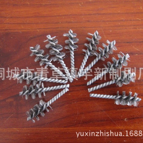 小直径不锈钢丝刷 迷你铜丝工具刷 不同规格毛刷