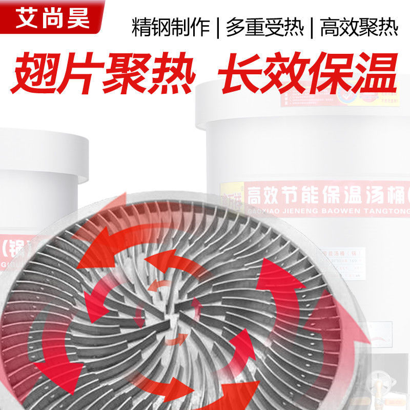 汤锅商用汤桶大容量不锈钢煮羊牛肉汤卤肉锅燃气节能熬骨头卤煮锅