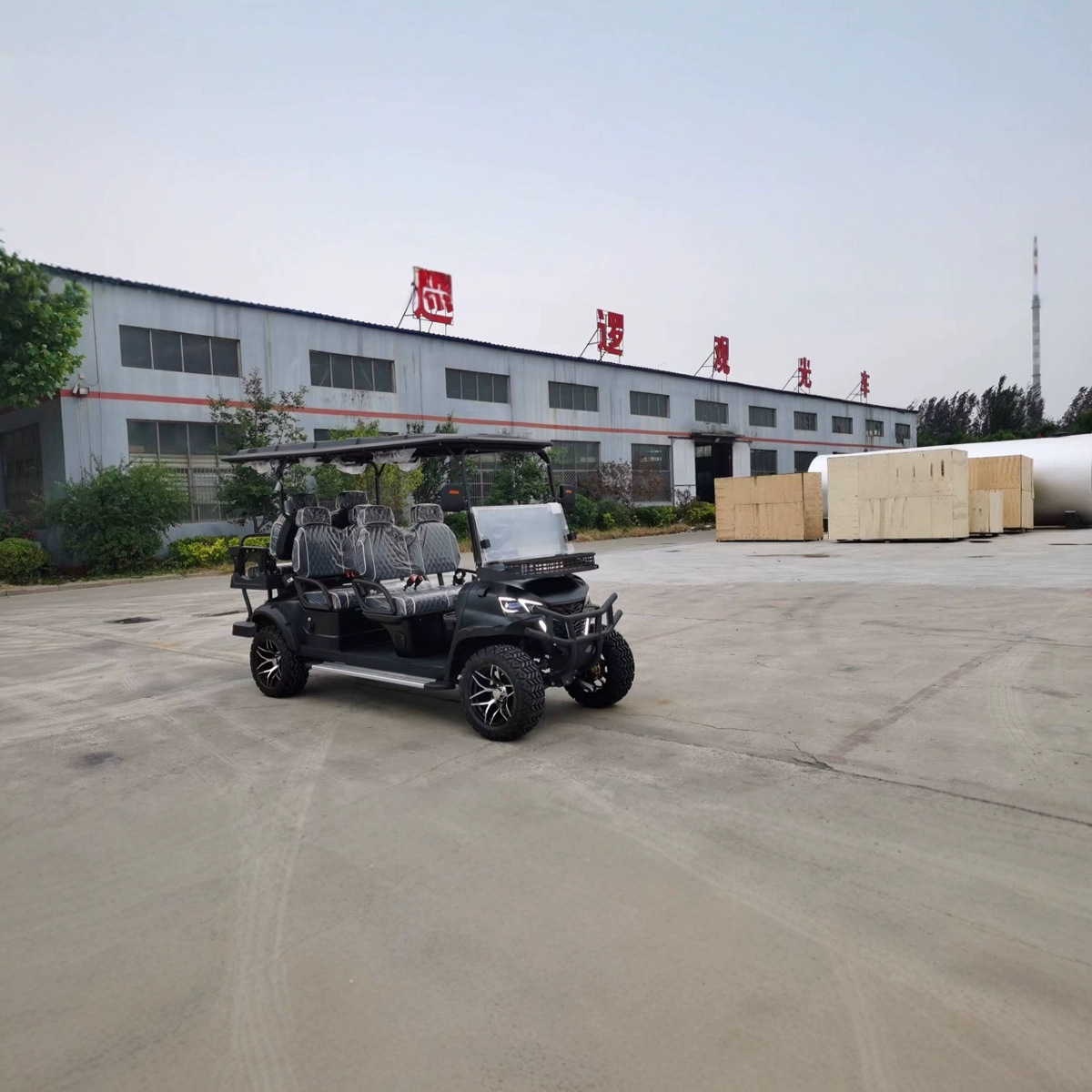 高尔夫球车外贸源头工厂景区公园校园机场巡逻旅行越野电动观光车