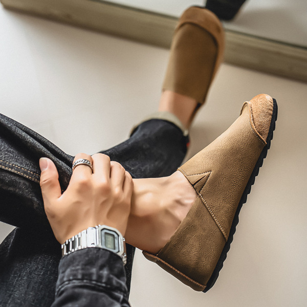 Universal loafers flat for leisure for work and office