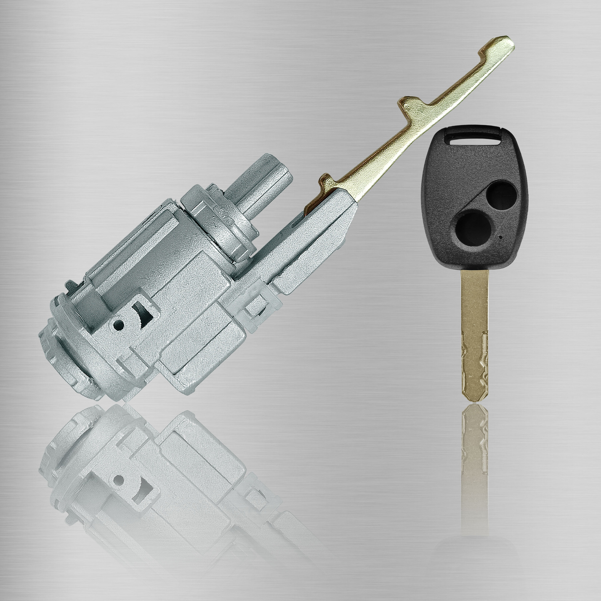 Aplicable a Honda ignición bloqueo 2 llaves CRV Accord Fit Civic Odyssey ignición bloqueo 1 llave