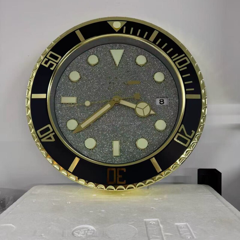 Direct Sales from the Source Factory R L X Submariner Gmt Sea Daytona Series 14inch Metal Living Room Submariner Wall Clock